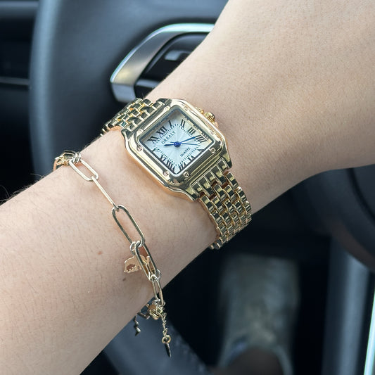 Gold Zara Watch